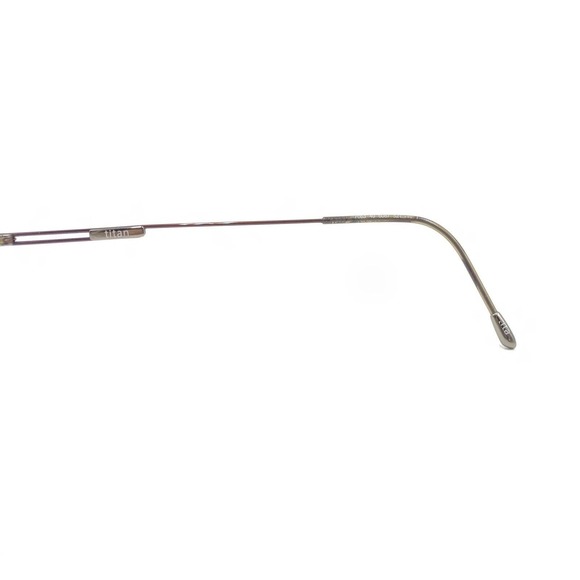 Silhouette 7663 40 6087 Titanium Brown Rimless Eyeglasses Frames 52-19 140 - Picture 9 of 13
